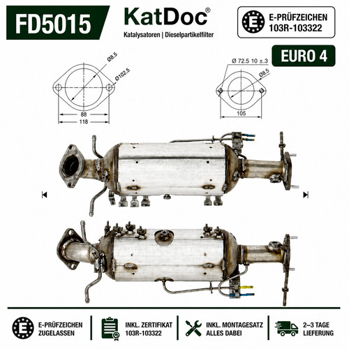 Dpf partikelfilter mazda 5 - ✅,